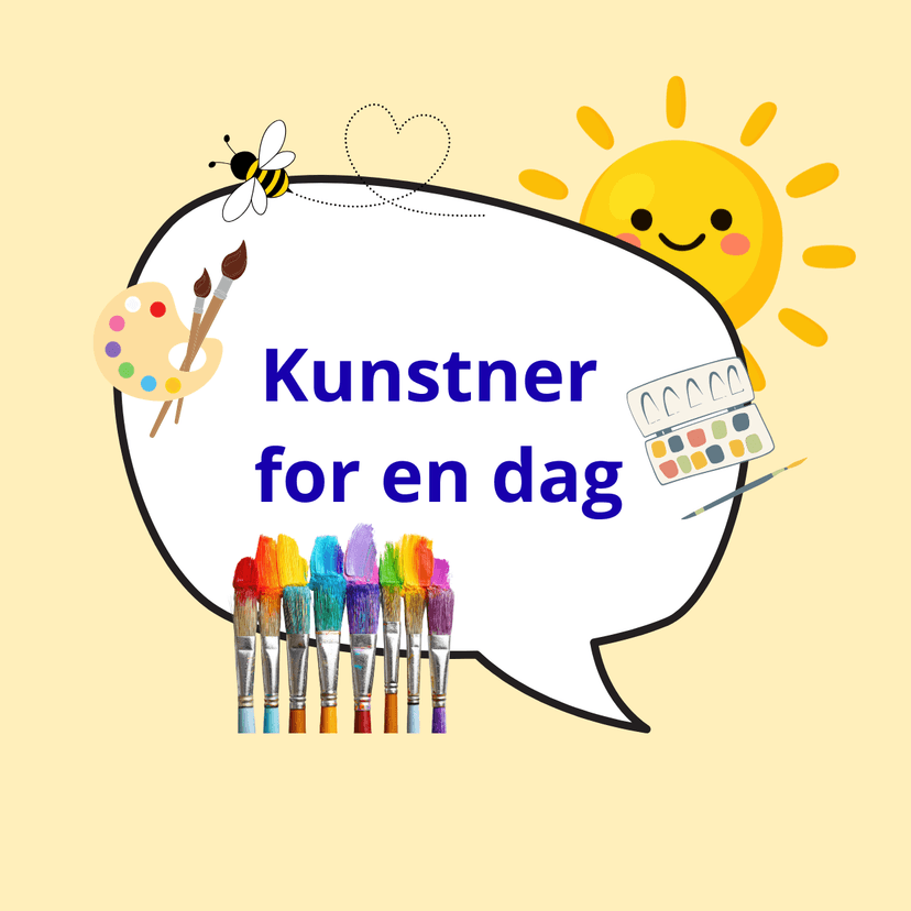 Sommer krea hold 1 dag: Kunstner for en dag